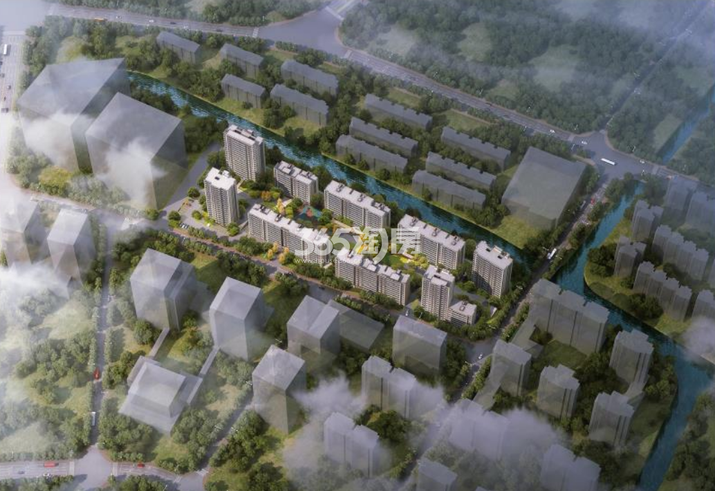 春熙上和湾鸟瞰图